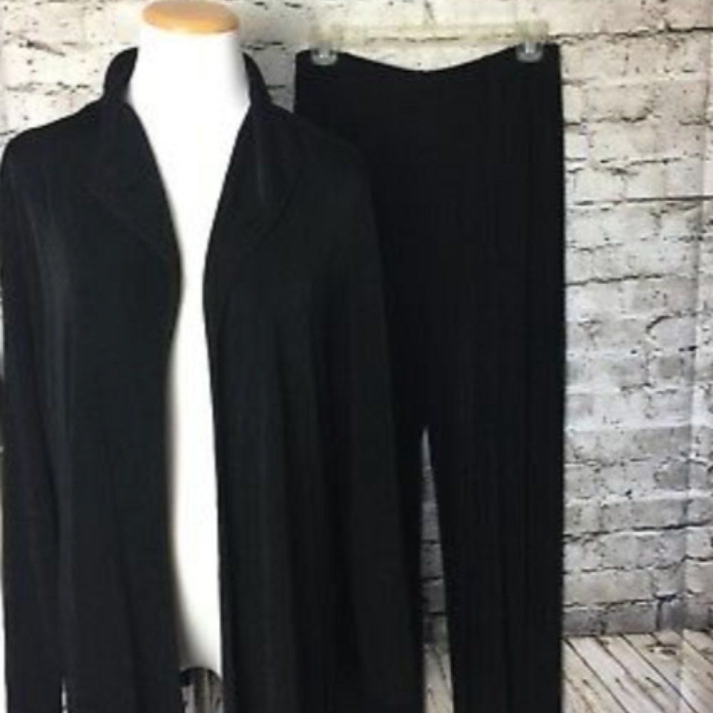 Chico's Traveler's Open Front Sweater